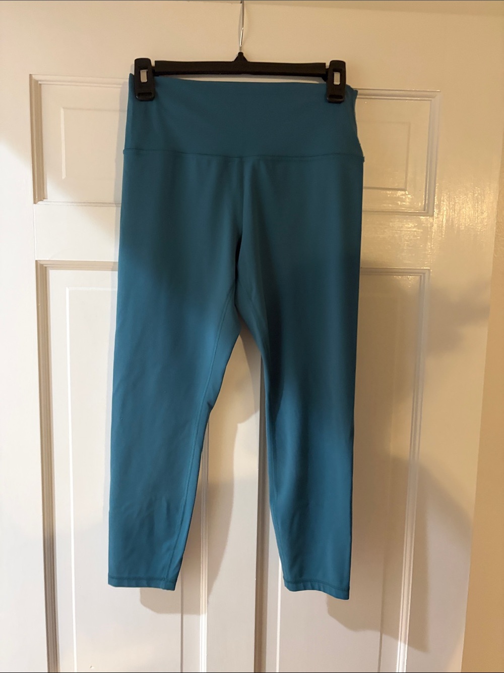 Athleta Teal High-Rise Performance Leggings transcend 7/8